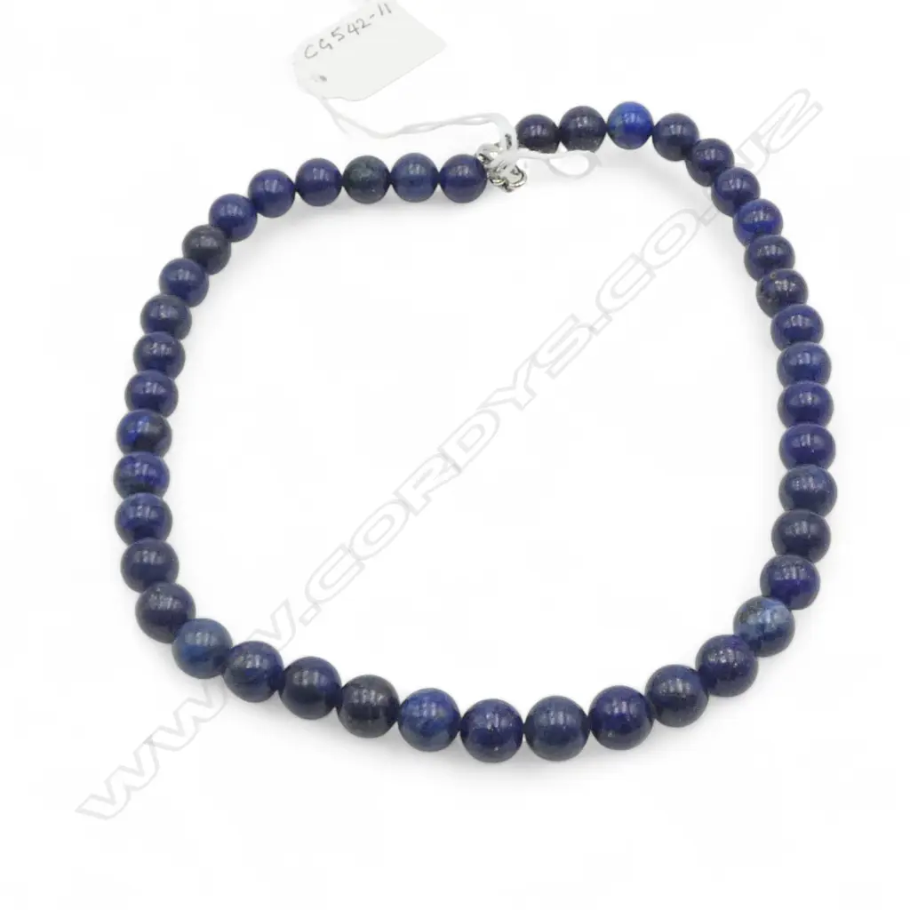 LAPIS LAZULI NECKLACE, L.450mm Image 1++