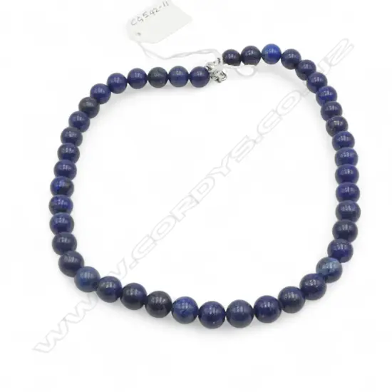 LAPIS LAZULI NECKLACE, L.450mm