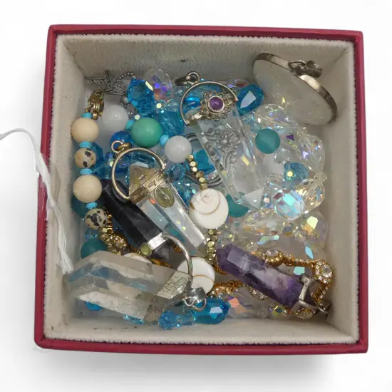 ASST CRYSTAL JEWELLERY ETC