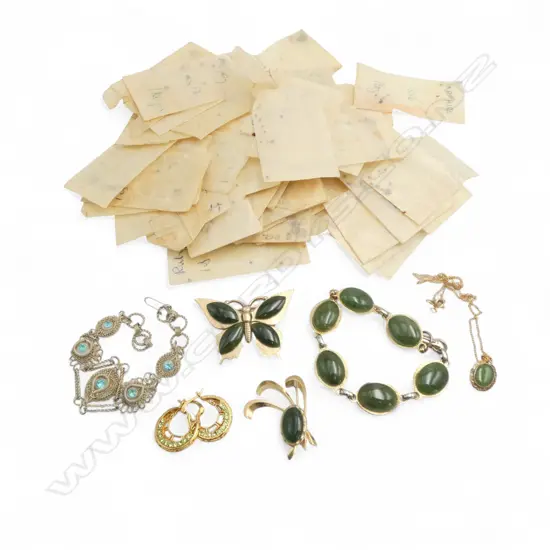ASST. COSTUME JEWELLERY, LOOSE STONES ETC
