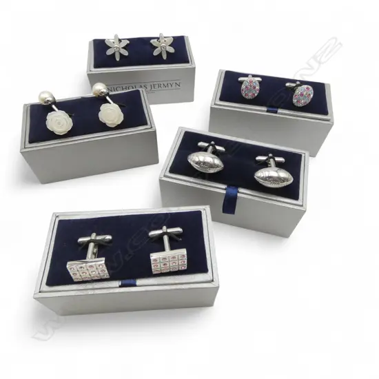 5 PRS NICHOLAS JERMYN CUFFLINKS