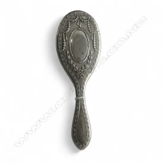 STG SILVER HAIR BRUSH, CHESTER 1908 L.240mm