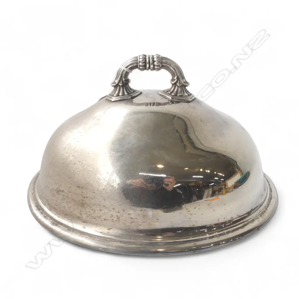 SILVER PLATE FOOD DOME 325x270mm (Faults to plating) Image 1++