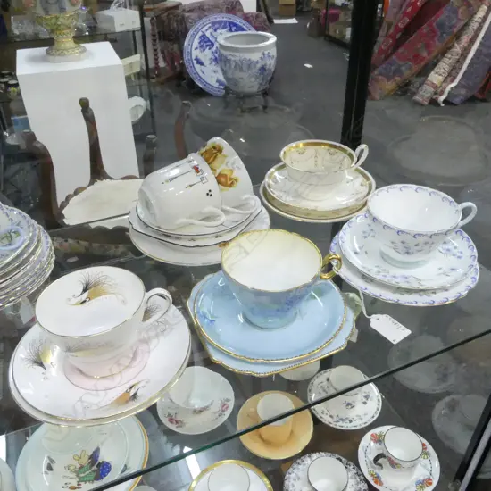 6 SHELLEY CHINA CSPS MIXED PATS