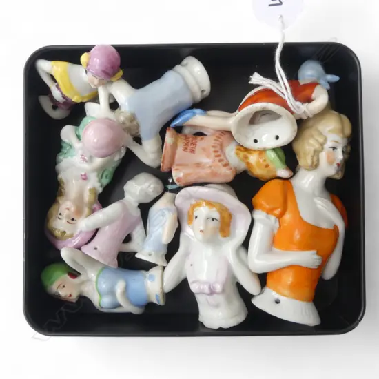 10 HALF DOLLS H.95mm