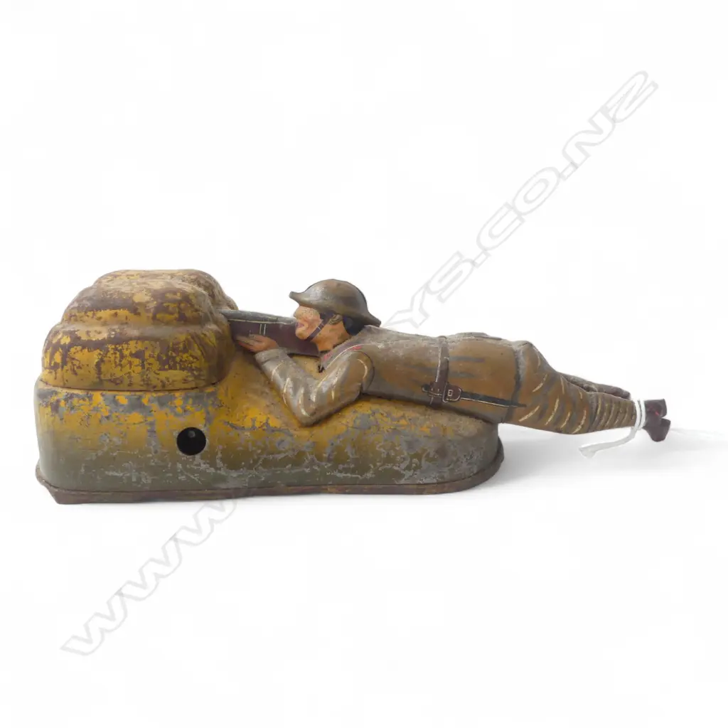 VINTAGE SOLDIER TOY L.220mm Image 1++