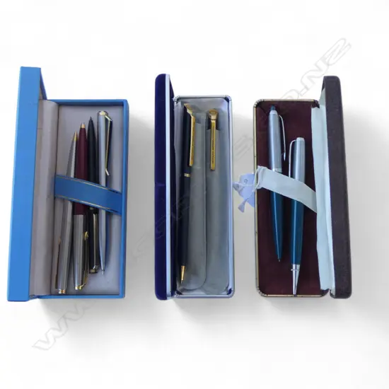 8 ASST. PENS IN 3 CASES