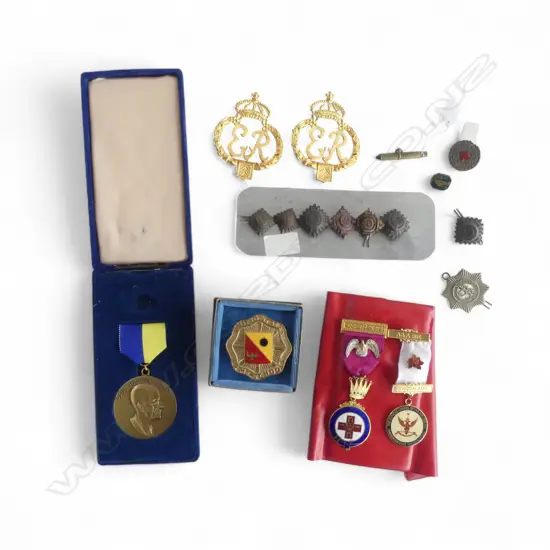 BAG of MILTARY ITEMS