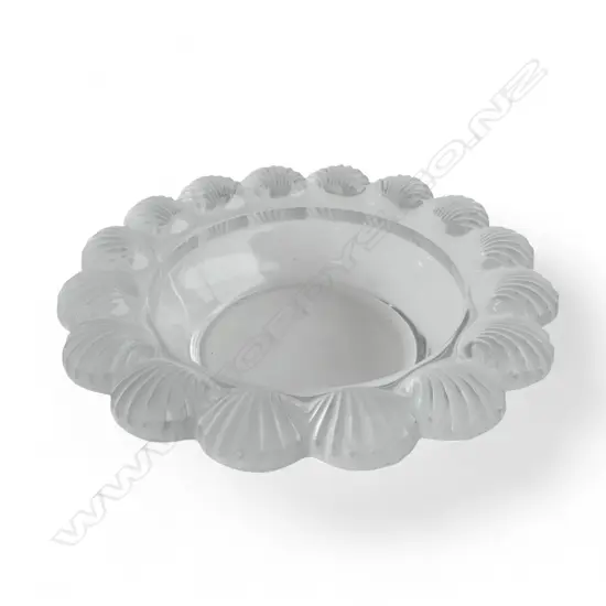LALIQUE BOWL 200mm dia