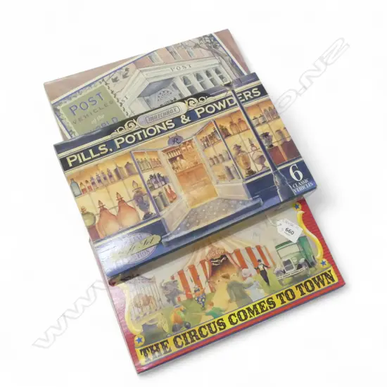 3 BOXED MATCHBOX SETS 