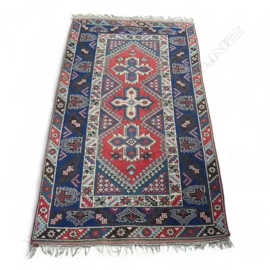 HAND KNOTTED ALL WOOL RUG 2100x1230mm