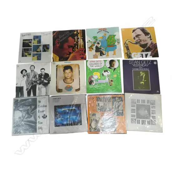 ASST. STAN GETZ JAZZ LPs etc Provenance: Ex Collection Wellington Choy