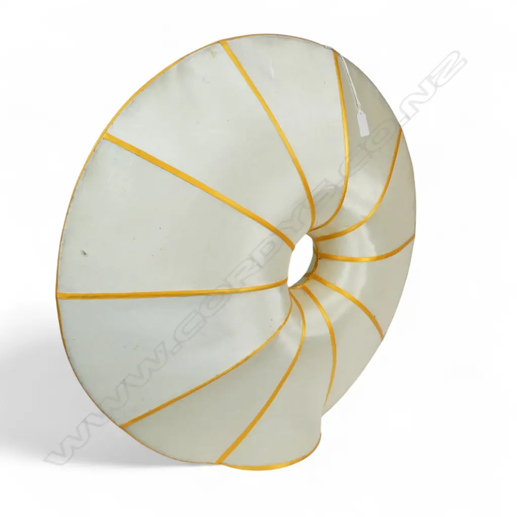 FABRIC NAUTILUS TABLE LAMP, H.580mm (From the Estate of Tommy Doyle) Image 1++
