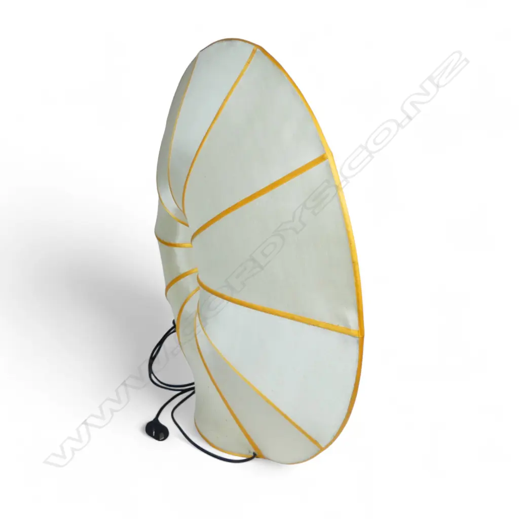 FABRIC NAUTILUS TABLE LAMP, H.580mm (From the Estate of Tommy Doyle) Image 1++