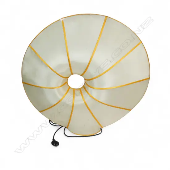 FABRIC NAUTILUS TABLE LAMP, H.580mm (From the Estate of Tommy Doyle)