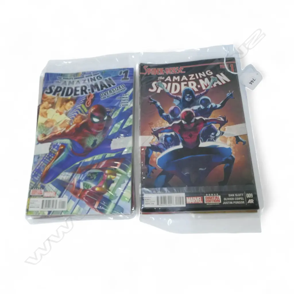 2 'SPIDER-MAN' COMPLETE COMIC SERIES (15) Image 1++