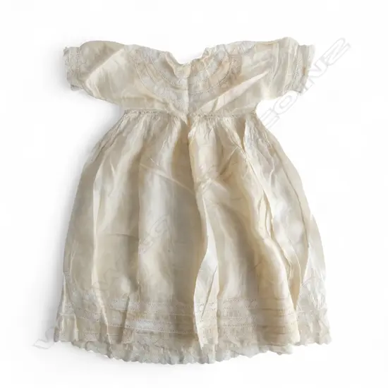 ANTIQUE SILK CHILDS DRESS