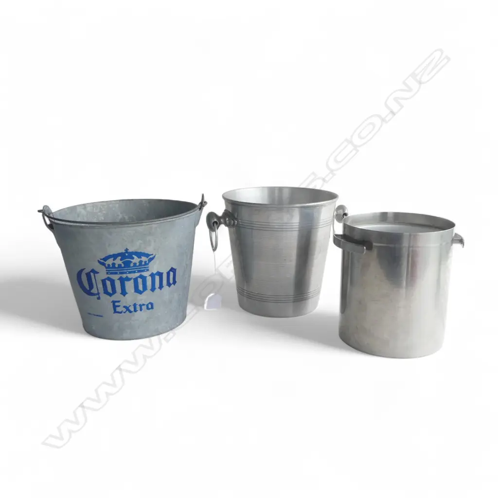 3 BUCKETS; BEER, WINE, CHAMPAGNE H.195mm Image 1++