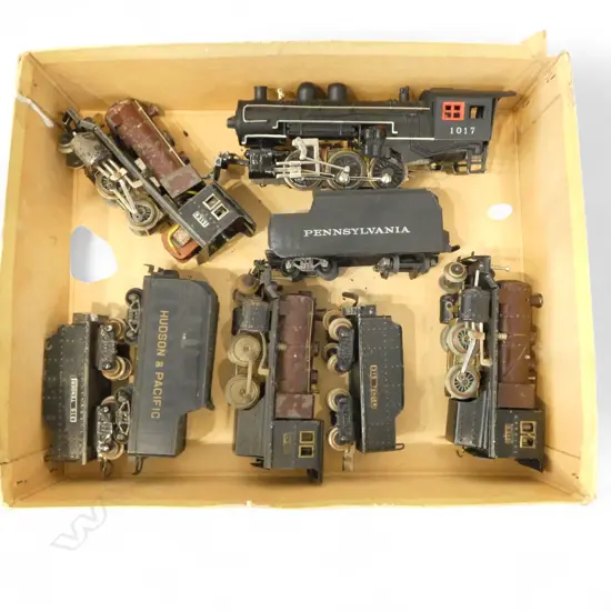 4 SAKAI STANDARD ELECTRIC ENGINES & TENDERS