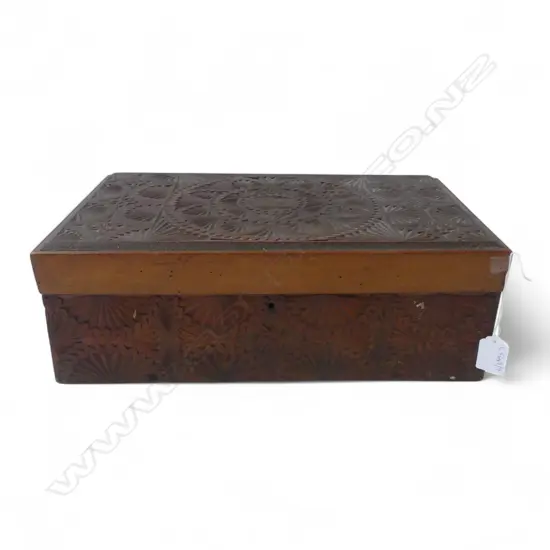 CHIP CARVED BOX W.390mm BORER