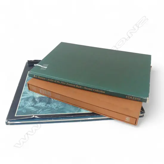 3 NZ ART BOOKS; REI HAMON, KIWIS HARRIS CHING, JONATHAN WHITE