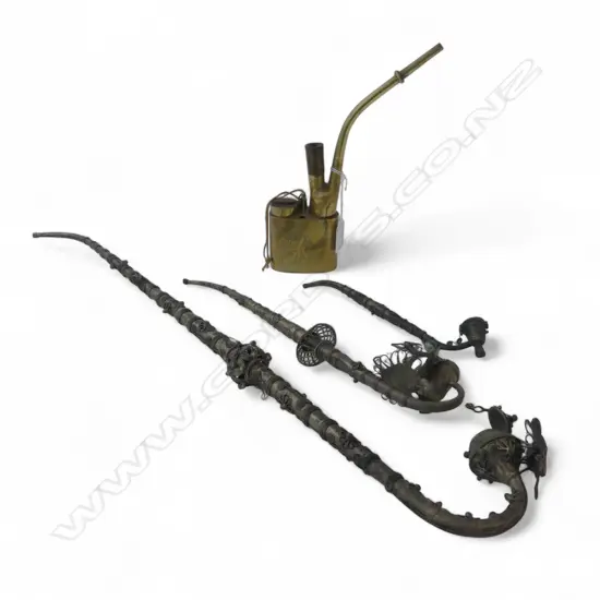 4 OPIUM PIPES L.625mm