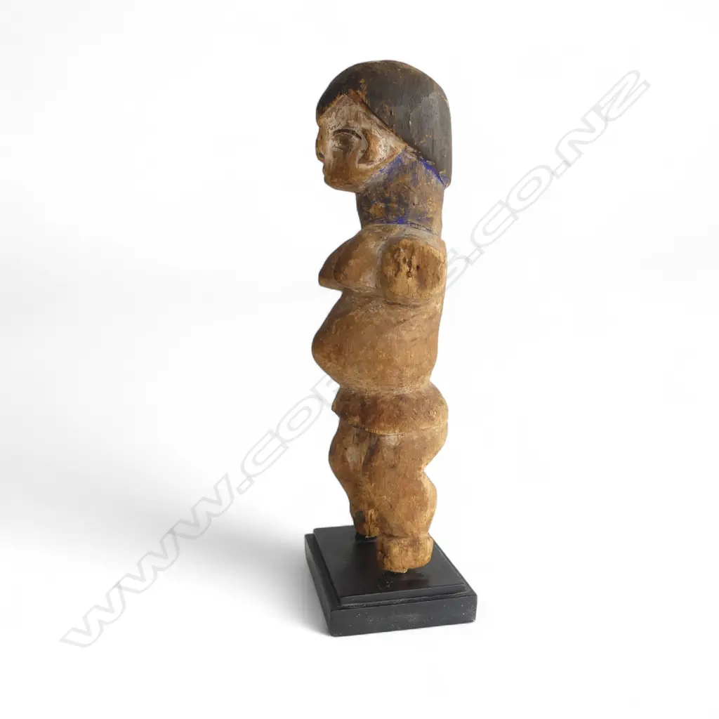 CARVED WOODEN TRIBAL FIGURE H.360mm Image 1++