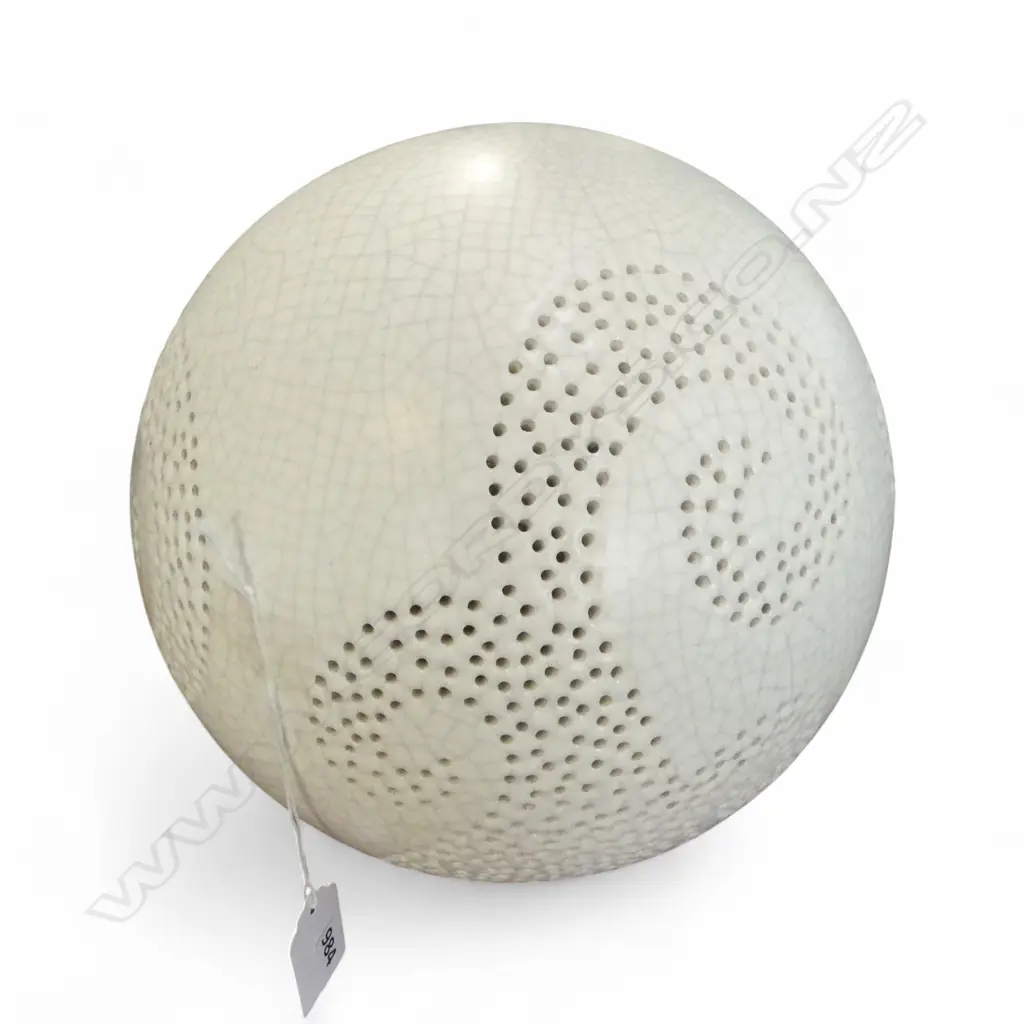 CLAUDIA JAFFE POTTERY LIGHT SHADE w. FITTINGS H.270mm Image 1++
