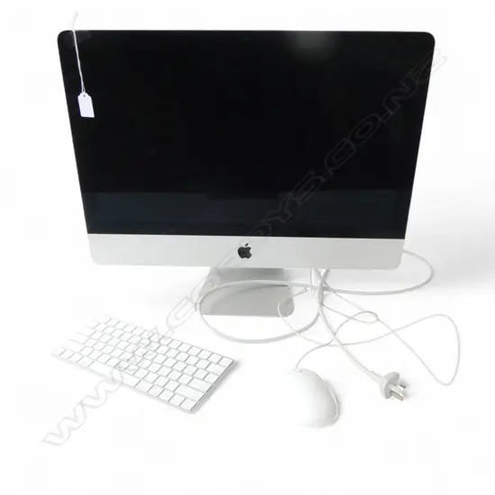 APPLE IMAC DESKTOP COMPUTER 380x530mm + KEYBOARD, MOUSE & USB CABLE