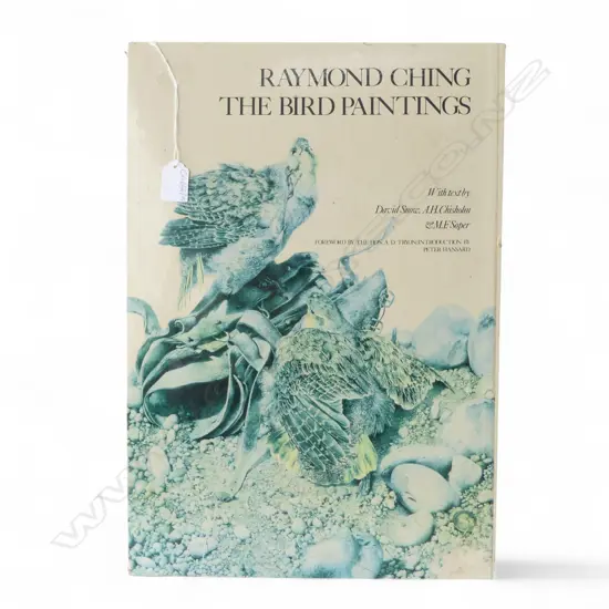 LG CASED BOOK; RAYMOND CHING / THE BIRD PAINTINGS 490x340mm