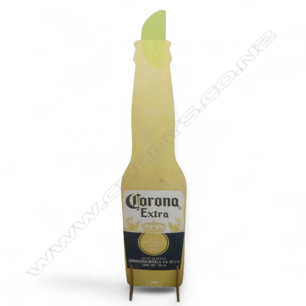 CORONA BEER BOTTLE CUT OUT SIGN H.1600mm Image 1++