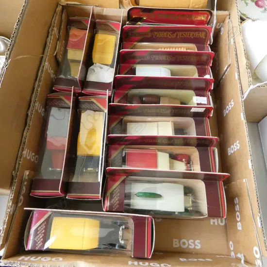 12 BOXED MATCHBOX MODELS OF YESTERYEAR 