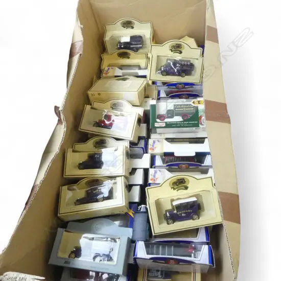 COLLECTION OF ASST. BOXED MODELS; MATCHBOX, LLEDO, etc