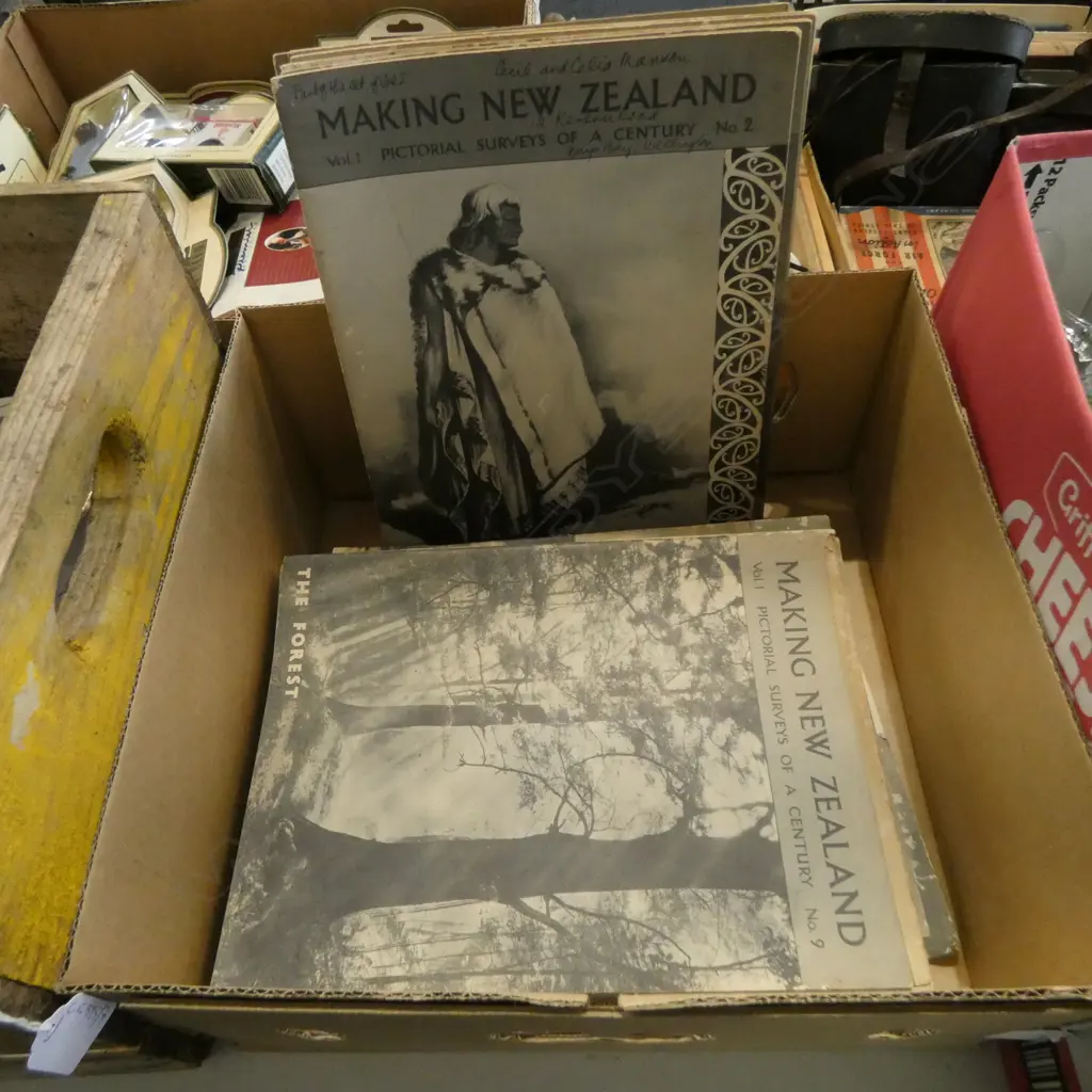 VINTAGE 'MAKING NEW ZEALAND' MAGAZINES, 31 APPROX Image 1++