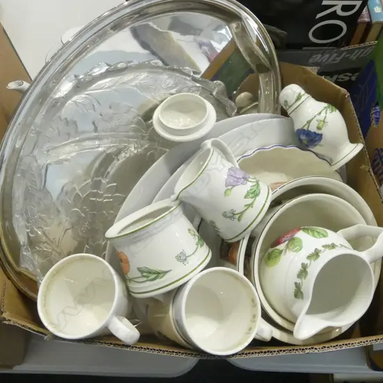 ASST. CHINA INCL. VILLEROY & BOCH, SPODE ETC