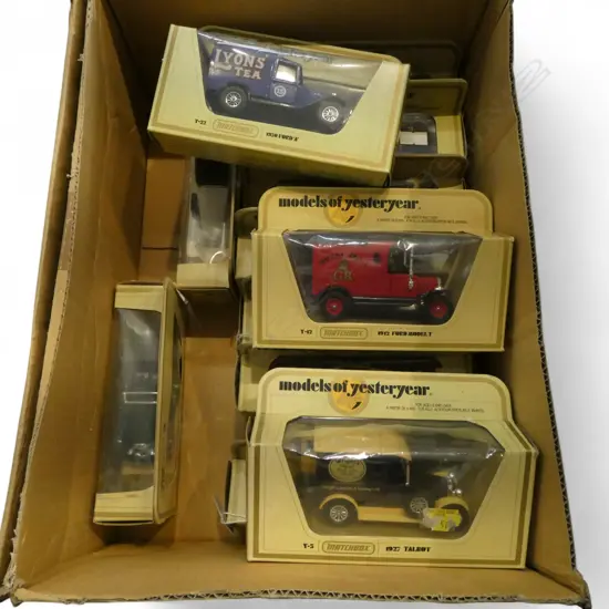 12 BOXED MATCHBOX MODELS OF YESTERYEAR 