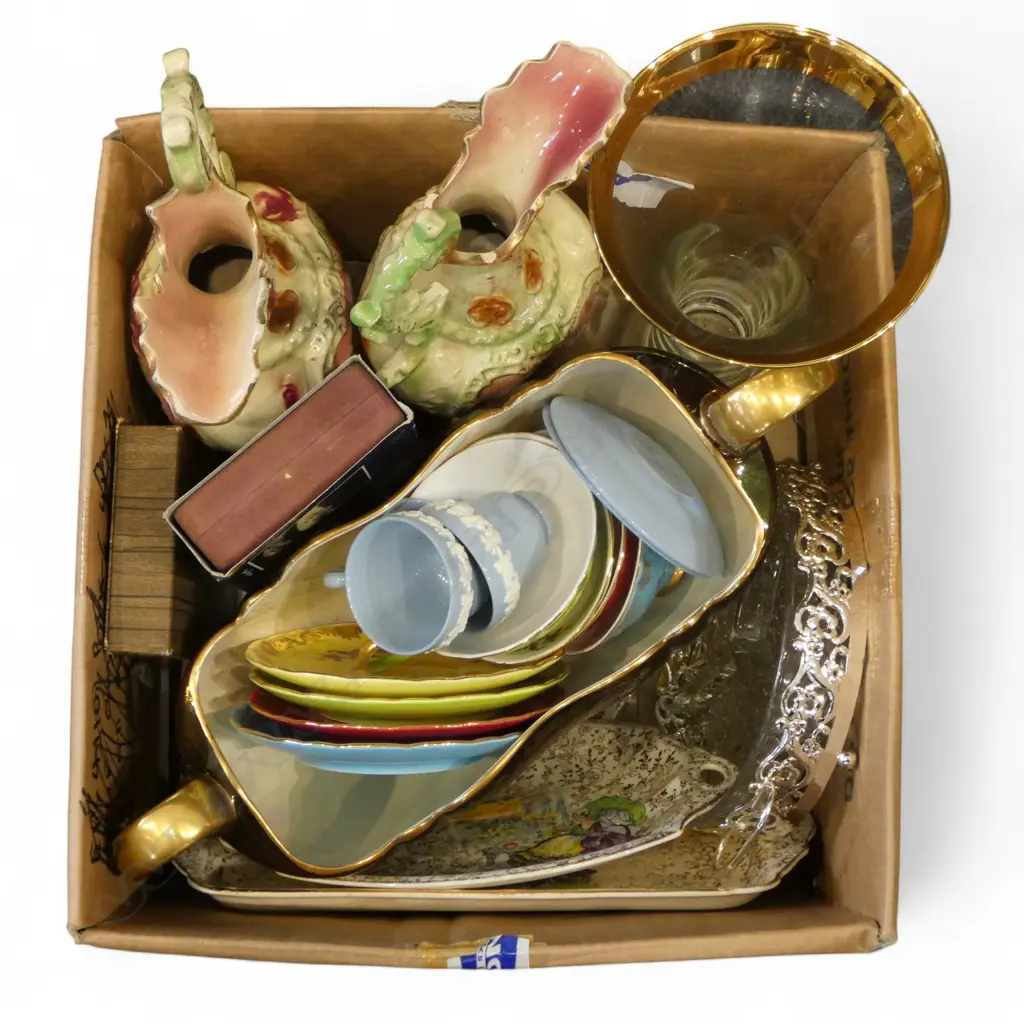 ASST. CHINA, 2 BOXES SPLAYDS ETC Image 1++