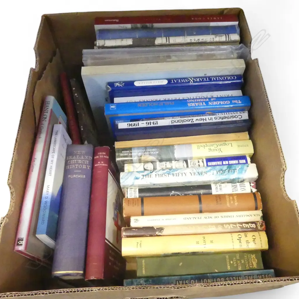 ASST. N.Z. HISTORY BOOKS Image 1++