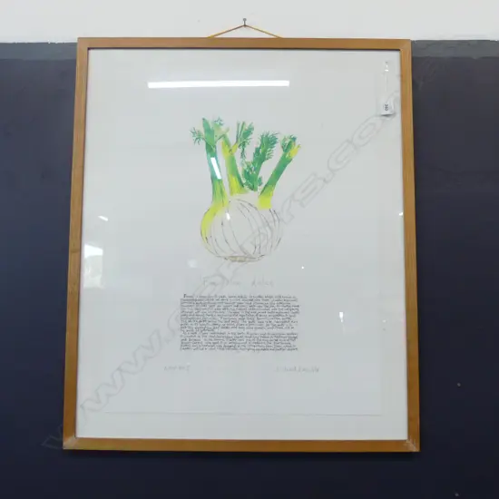 RICHARD BRAMBLE (UK b.1968) 'FOENICULUM DULCE'  AP 730x600mm