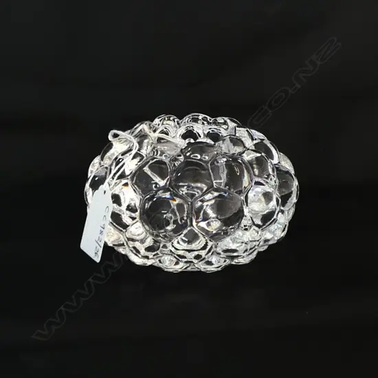 ORREFORS TEA LIGHT CANDLE HOLDER 110mm dia