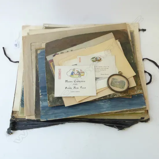 FOLIO OF ARTWORKS FROM CZECH ESTATE...