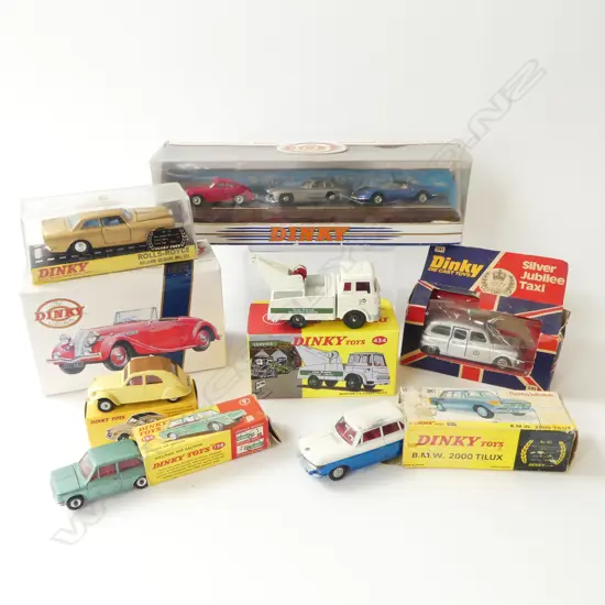 8 ASST. BOXED DINKY MODEL CARS