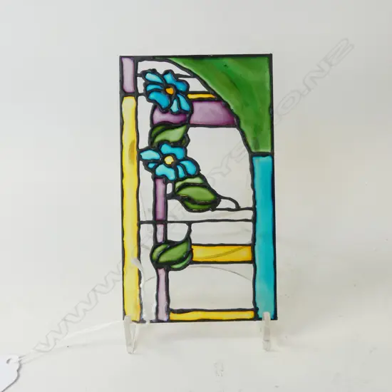 SMALL LEADLIGHT GLASS 145x85mm