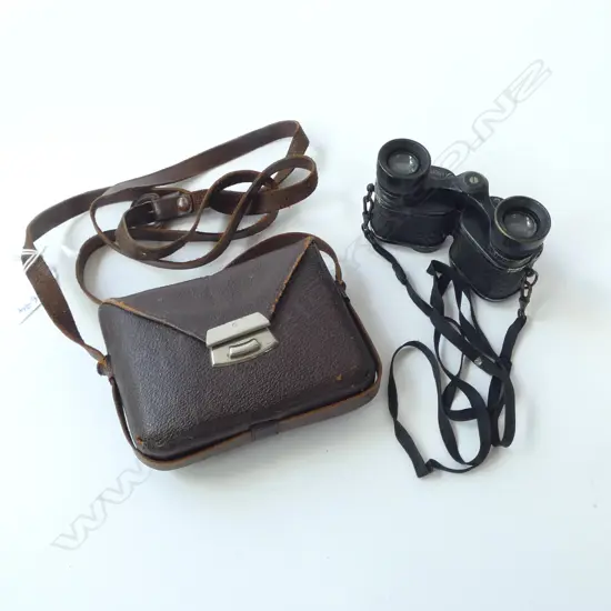 CASED PR G. FOURNIER TELEPAX 6x18 BINOCULARS