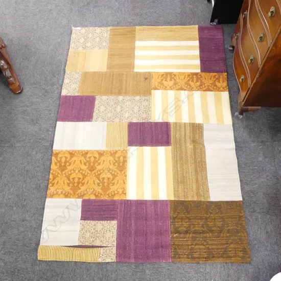 CONTEMPORARY MULTI PIECE MOSAIC RUG 1800x1230mm