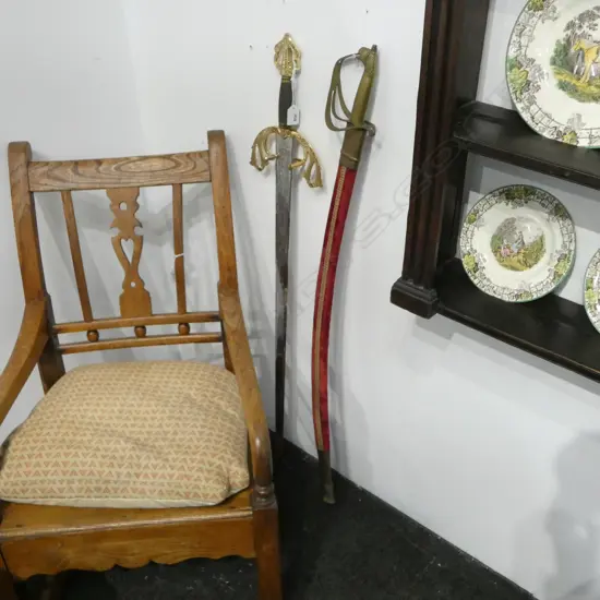 2 SWORDS 'TIZONA CID' MADE IN SPAIN L.1010mm + ANOTHER