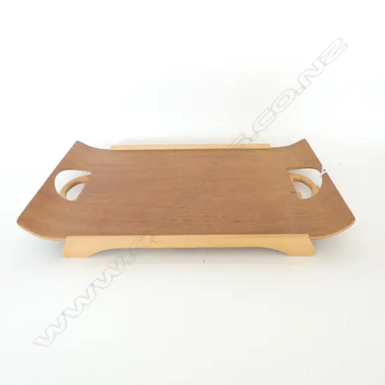 VINTAGE WOODEN DINNER TRAY 'THE CENTURION' W.595mm