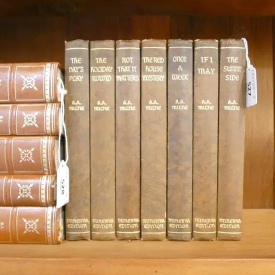 7 MANERVA EDITION A.A. MILNE NOVELS