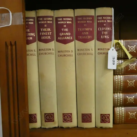 WINSTON CHURCHILL THE SECOND WORLD WAR VOLS. I-V