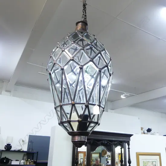 LARGE MOROCCAN STYLE CANDLE LANTERN - A/F H.700mm